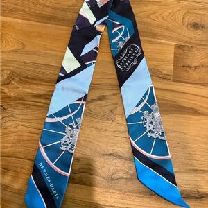 HERMES Twilly Springs Springs Bague Ec/Blue/Rose/Vert